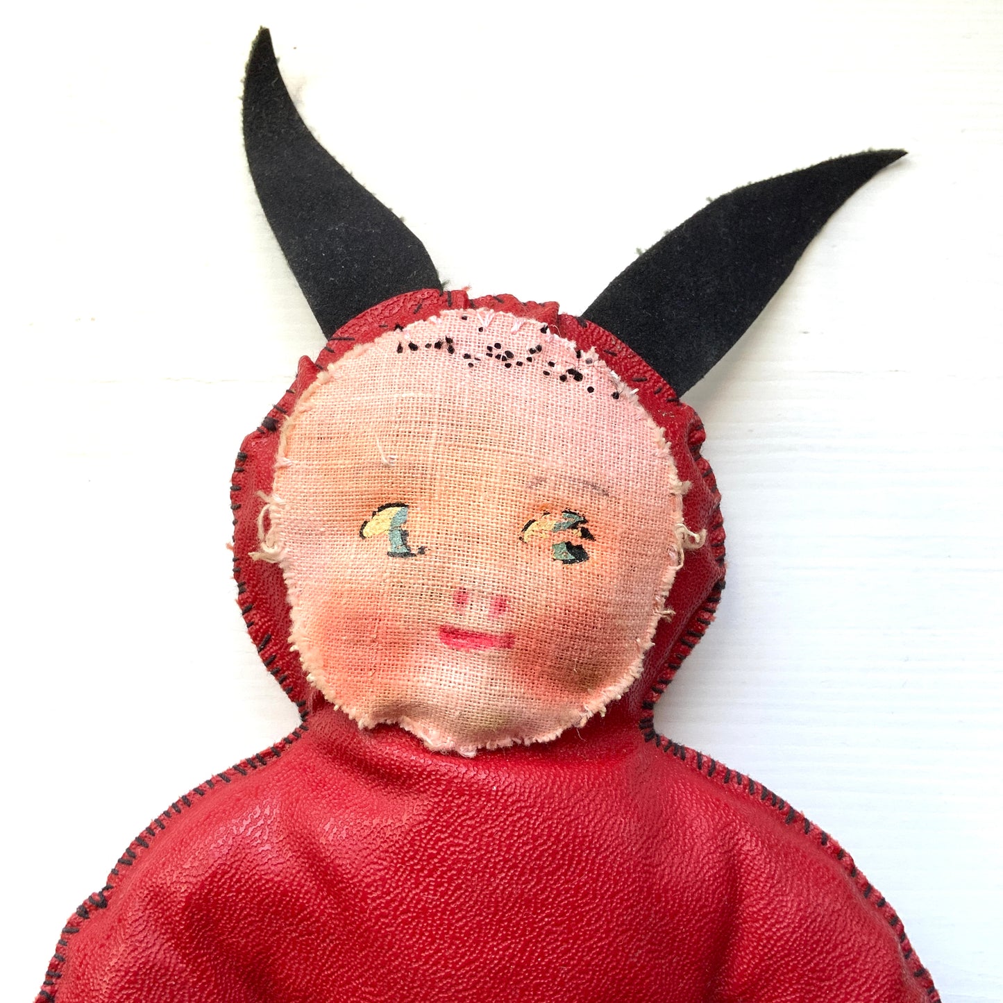 VINTAGE 1920's Red Devil Doll