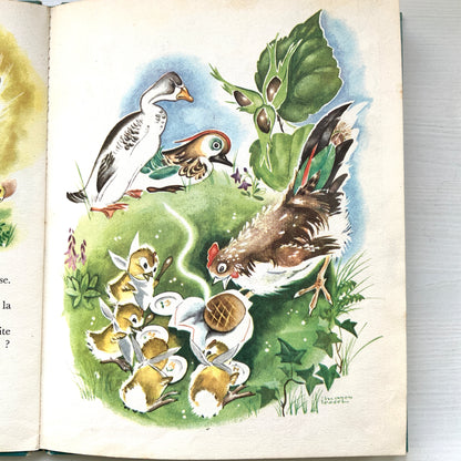 VINTAGE 1953 "Les Trois Ours et Autres Contes" - Illustrated by Jackie Peller & Manon Iessel
