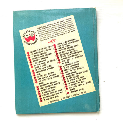 VINTAGE 1953 "Les Trois Ours et Autres Contes" - Illustrated by Jackie Peller & Manon Iessel