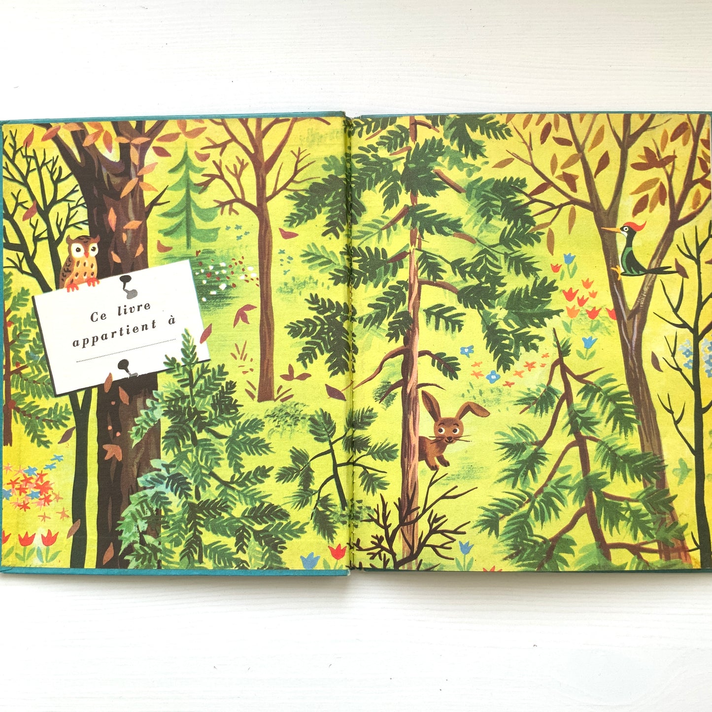 VINTAGE 1953 "Les Trois Ours et Autres Contes" - Illustrated by Jackie Peller & Manon Iessel