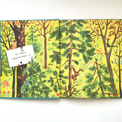 VINTAGE 1953 "Les Trois Ours et Autres Contes" - Illustrated by Jackie Peller & Manon Iessel