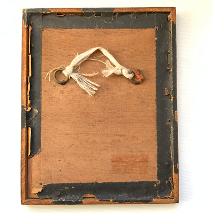 A framed illustration depicting a graceful ballerina. 可憐なバレリーナのイラストが収められたフレーム。